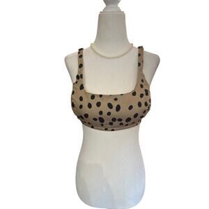 Wyllis Beige Padded Bra Top